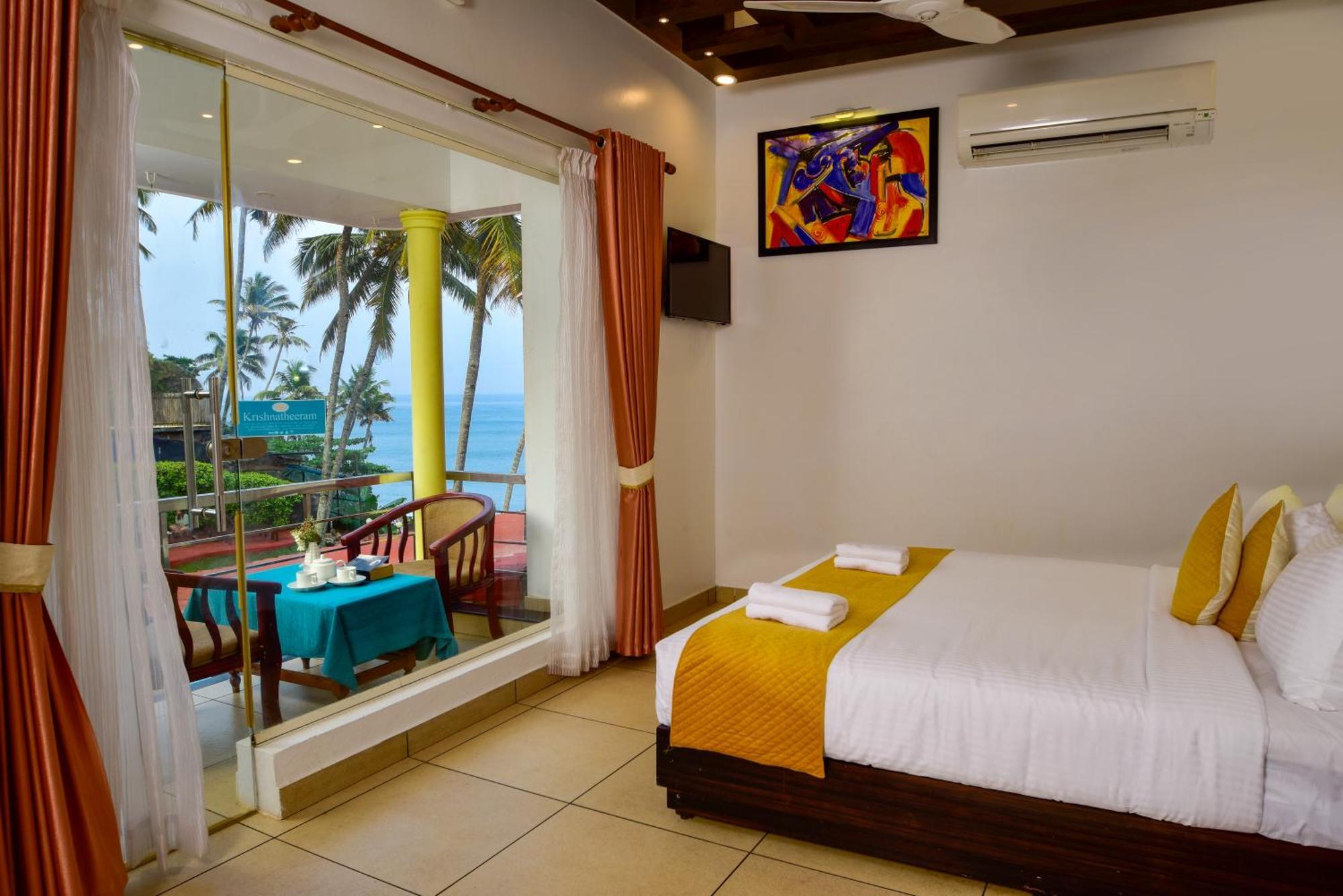 Krishnatheeram Ayur Holy Beach Resorts Варкала Экстерьер фото